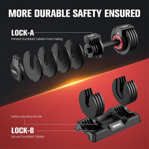 Adjustable Dumbbell 25LB Single Dumbbell Weight, 5 in 1 Weight Dumbbell with Non-Slip Handle,Ideal for Home Gym Workouts in Saudi Arabia