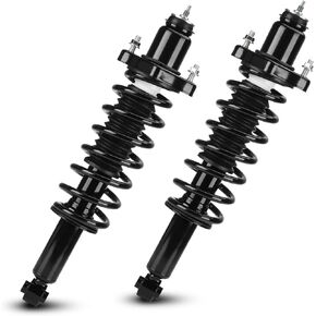Front & Rear Left and Right Complete Strut Spring Assembly Shock Absorbers Fit for Dodge Caliber 2007-2012, Fit for Jeep Compass Patriot 2007-2016, 172367, 172368, 172401 (Set of 4)