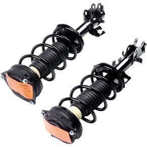 Complete Struts Shock Absorbers Fits for 2007 2008 2009 2010 2011 2012 for Nissan Versa cciyu 172352 172351 Quick Struts Assembly Front Pair Struts FWD