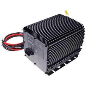 24V25A Battery Charger for Genie Skyjack JLG Scissor Lift Signet HB600 HB600-24b, Black