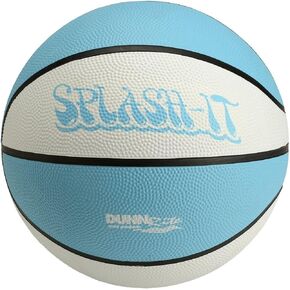 DUNNRITE Products 9" Diameter Regulation Navy B130 Pool and Lake Water Basketball, Waterproof