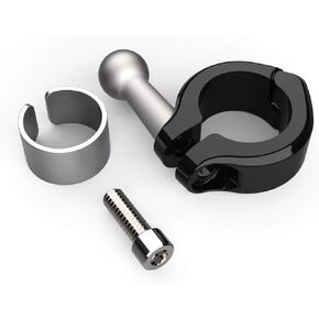 CIRO 7/8"-1" Aluminum Bar Mount Chrome