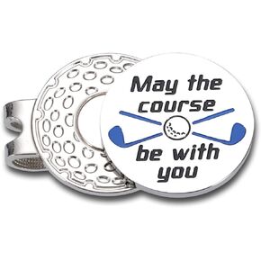 Mens Golf Valentines Gifts for Him Husband Bachelor Party Golf Ball Marker Hat Clip Party Favor Decoration Novelty Funny Gifts Boyfriend Golf Accessories for Men Golf Lover Christmas Birthday Gifts