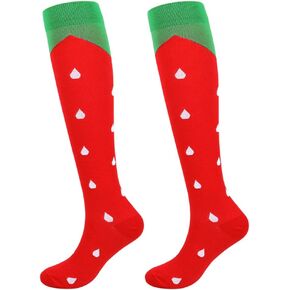 Compression Socks for Women 20-30 mmhg Knee High for Support Nurses Pregnancy Sports Travel Flight Running
