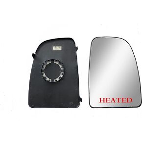 Driver Left SIde Replacement Side Mirror Upper Glasses With Heated fit Ram Promaster 1500, 2500, 3500, New Six, Work Van