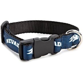 NCAA Nevada Wolf Pack Dog Collar (Team Color, Medium)