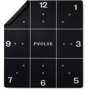 Pvolve Precision Rubber Exercise Mat-Home Gym Exercise Workout Equipment Designed To Be Used With The Pvolve Functional Fitness Method