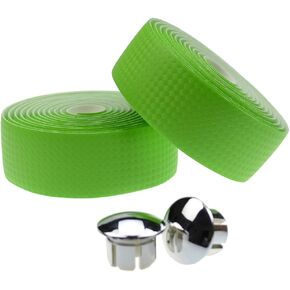 Carbon Fiber PU Leather Road Bike Handlebar Tape Bar Tapes - 2PCS Per Set