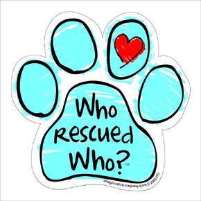 D1659 Car and Rescue Decal (Who Rescued Who?), 2 Pack