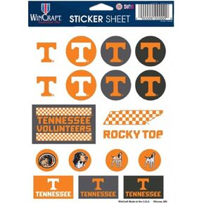 Wincraft NCAA Vinyl Sticker Sheet