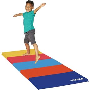 WADDLE Tumble Mat for Kids Gymnastics, Training, Home Exercise