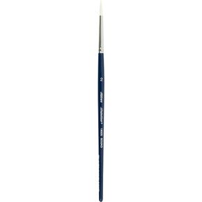 Silver Brush Limited 1900S2 Bristlon Round Acrylic and Oil Brush, Size 2, Short Handle