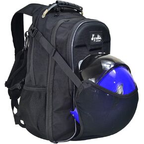 حقيبة ظهر للدراجة النارية سعة 35 لتر من d'yallee، حقيبة ظهر مضادة للماء بهيكل صلب وحقائب أمتعة للدراجات النارية للرجال مع غطاء للمطر in Kuwait