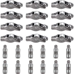 5184296AH 5184332AA Rocker Arms Valve Lifter Kit Compatible With Jeep Grand Cherokee Chrysler 200 300 Dodge Challenger Charger Journey Avenger Ram Promaster 1500 2500 3500 3.6L (12 Pcs)