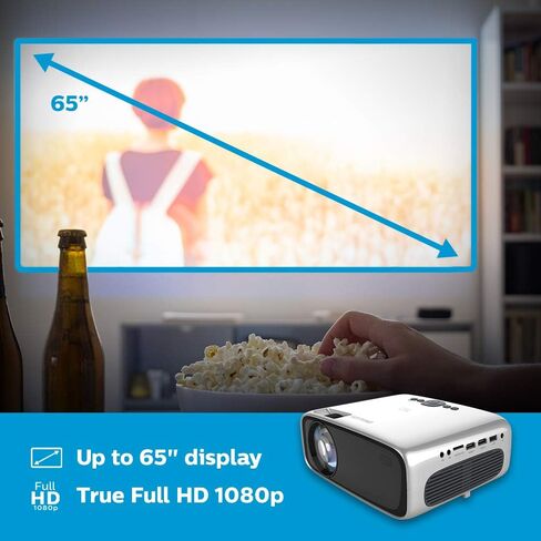 جهاز عرض Philips NeoPix Ultra 2، جهاز عرض True Full HD مزود بتطبيقات ومشغل وسائط مدمج in Saudi Arabia