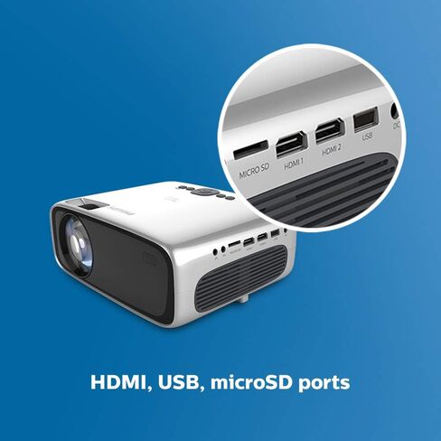 جهاز عرض Philips NeoPix Ultra 2، جهاز عرض True Full HD مزود بتطبيقات ومشغل وسائط مدمج in Saudi Arabia