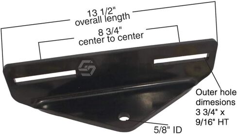 Stens Hitch Kit 285-227 for Exmark 109-6245 in Saudi Arabia