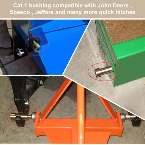 مجموعة البطانات لمحولات الربط السريع Cat 1 مع دبابيس مناسبة للجرارات من الفئة 1-3 التي تستخدم مع نظام الربط السريع استبدال TK95029 (زوجان) in Kuwait
