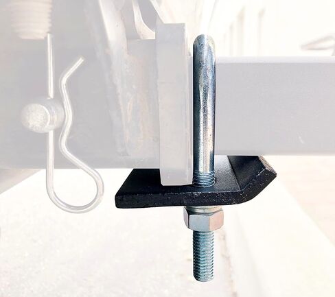 مثبت TYT Hitch Tightener المضاد للخشخشة لوصلات 1.25 بوصة و2 بوصة - قفل مقاوم للصدأ - سهل التركيب - تشغيل هادئ in Kuwait