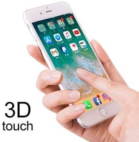 شاشة بديلة لهاتف iPhone 8 مقاس 4.7 بوصة أمامية LCD محول رقمي شاشة لمس ثلاثية الأبعاد A1863 A1905 A1906 مع أدوات إصلاح باللون الأبيض in Saudi Arabia