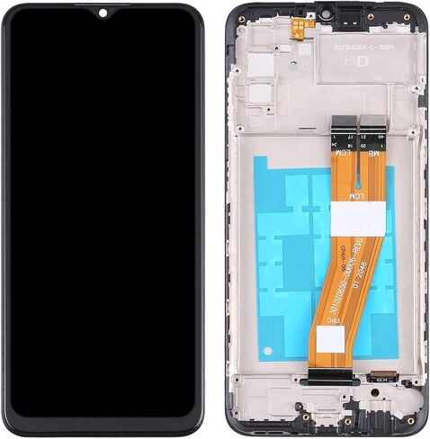 For Samsung A02s Screen Replacement kit for Samsung Galaxy A02s LCD Display A025a A025u s124dl Touch Screen Digitizer Assembly with Tools 6.5 inch (Black with Frame) in Kuwait
