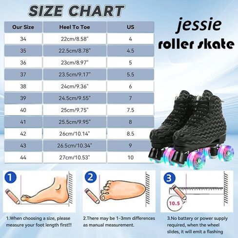 jessie Womens Roller-Skates Zebra Printed High-top Roller-Skates Four-Wheel Shiny Roller-Skates for Adult Youth Outdoor with Shoes Bag in Kuwait