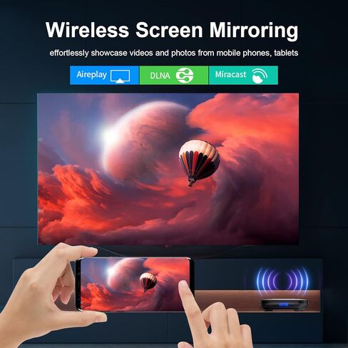 Android TV Box 12.0 4GB 64GB TV Box Android 2023 يدعم 8K Dual-WiFi 2.4G 5.8G Android Box H618 شرائح مع HDR10 BT5.0 USB 2.0 3D Ethernet مع لوحة مفاتيح صغيرة بإضاءة خلفية in Kuwait