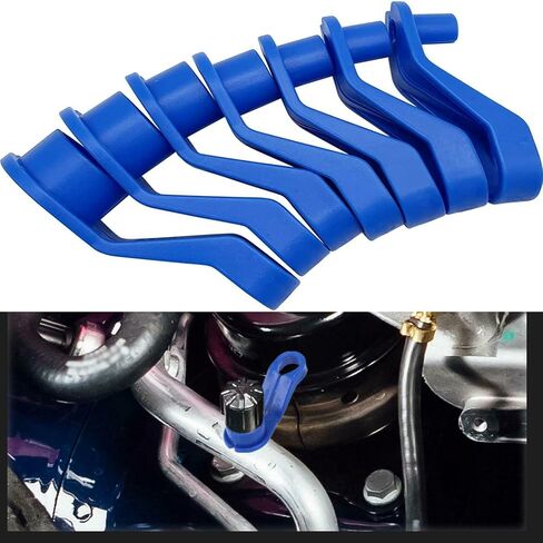 CXGS AC Fuel Line Disconnect Tool 16Pcs Universal Fuel Line Quick Disconnect Fitting Hose Kits Car Transmission Oil Cooler Tube Removal Tool Fuel Line Tool Set - 1/4 5/16 3/8 1/2 5/8 3/4 7/8 Inch in Saudi Arabia
