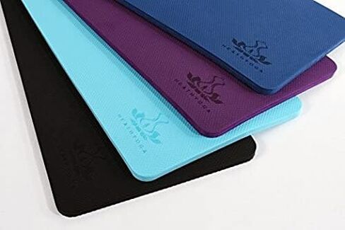 Yoga Knee Pads Cushion Non-Slip Knee Mat by Heathyoga, Knee Pad for Gardening Yard Work, Yoga Knee Pad Cushion for Yoga and Floor Exercises Yoga Mat Accessory 26"x10"x0.5" in Saudi Arabia