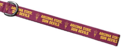 Arizona State Sun Devils Collars and Leashes | Officially Licensed | Fits All Pets! (XS Collar) in Saudi Arabia