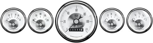 AUTOMETER 2007 PRESTIGE WHITE 5 PC. KIT BOX, WHEEL ODOMETER in Saudi Arabia