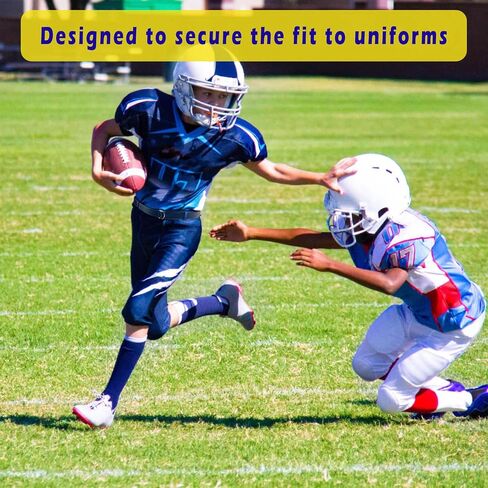 Web Football Belt with Two Stainless Steel D Rings 52' Football Pants Belt for Men Women Kids Youth Boys Girls in Saudi Arabia