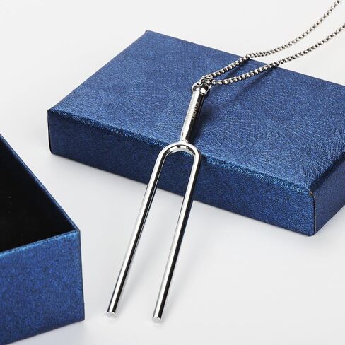 528 هرتز ضبط شوكة القلق قلادة قلادة أدوات التأمل تردد أجهزة الشفاء الذهن الإجهاد الإغاثة هدية للنساء in Kuwait