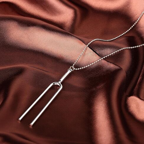 528 هرتز ضبط شوكة القلق قلادة قلادة أدوات التأمل تردد أجهزة الشفاء الذهن الإجهاد الإغاثة هدية للنساء in Kuwait