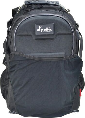 حقيبة ظهر للدراجة النارية سعة 35 لتر من d'yallee، حقيبة ظهر مضادة للماء بهيكل صلب وحقائب أمتعة للدراجات النارية للرجال مع غطاء للمطر in Kuwait