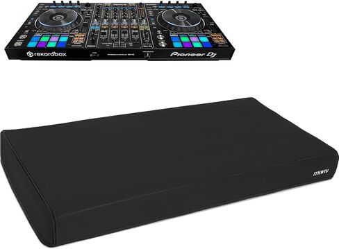 غطاء واقي للخلاط لـ DDJ FLX10 غطاء مقاوم للغبار ومقاوم للماء 28 بوصة طول × 15.7 بوصة عرض × 3 بوصة ارتفاع، أسود in Saudi Arabia