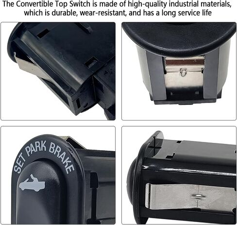 F4ZZ15668B Convertible Top Brake Switch Compatible with Ford FD Mustang 1994-2004 Roof Top Console Button Replace F4ZZ-15668-B in Saudi Arabia