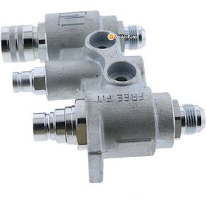 FridayParts Hydraulic Control Valve 47447054 4BD4FF112 Compatible for CASE Loader TR340 SV185 TV380 SV250 SV280 SV300 SV340 TR270 SR175 TR310 SR200 TR320 SR210 SR220 Replacement