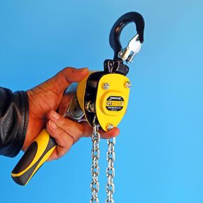 Manual Lever Hoist Come Along Puller Rachet Lever Hoist (0.25T-1.5M) Mini Chain Fall Small Hoist 550 lbs - 5 ft in Kuwait