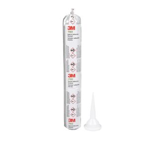 3M Adhesive Sealant 760 UV, White, 600 mL Sausage Pack, 12/case