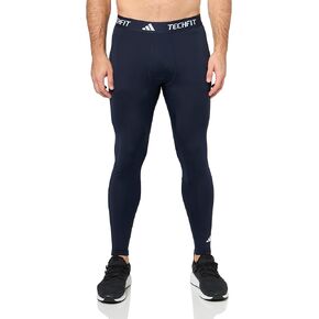 adidas Men's Techfit Training Long Tights, Ink