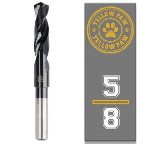1/4 Inch Drill Bit (3 Pack) Industrial Grade M35 Cobalt Titanium Aluminum Nitrite - 1/4" Diameter & Total Length of 4" with Working Length of 2-3/4" Easily Drill Into Metal, Steel, & Aluminum