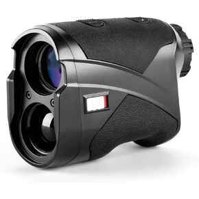 Golf Rangefinder with Slope, 1100 Yards Laser Rangefinder Golf for Hunter, 6X High Precision, USB-C Rechargeable, Flag Lock, Vibration Alert, Waterproof, for Tournaments Outdoor Activities