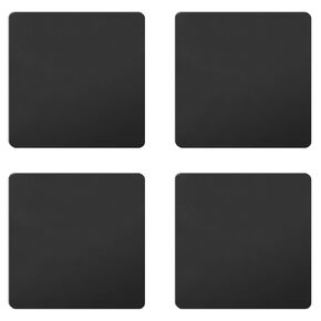 4 Pcs 1/8 Hot Rolled Steel Plates, 4in x 4in A36 Steel Base Plate, Square Weldable Metal Plates for Structural Support and Industrial Use