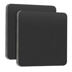 2 Pcs 6" x 6"x1/4" Steel Plate, A36 Square Hot Rolled Steel Base Plate, 1/4 Inch Thick Weldable Metal Plate for Structural Support and Industrial Use