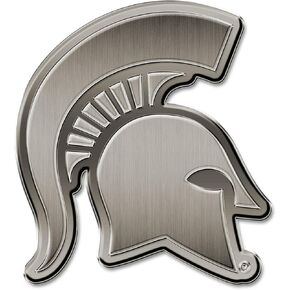 Rico AEM220101 Michigan State Antique Nickel Auto Emblem