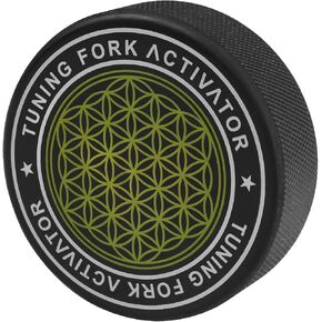 Tuning Fork Activator, Creates Minimal Noise and a Sustained Tone, Rubber Tuning Fork Activator