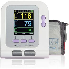 Fully Automatic CONTEC Blood Pressure Monitor Upper Arm Wrist Electronic Sphygmomanometer Adult Cuff