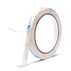 Double Sided Tape 1" x 10FTx0.044 Inch, Thick PE Foam Tape Strips, Mounting Tape Heavy Duty, Strong Adhesive Tape Waterproof for Mixtiles Wall Picture Hanging Poster(White)