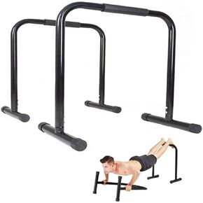 Dip Bars, Adjustable Dip Stand Station for Home, Workout, Exercise, Japard Parallel Bars Dip Station Equipment for Strength Training, Calisthenic, Gymnastic